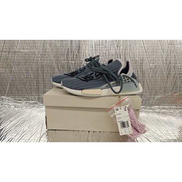 Adidas NMD Human Race x BBC Ice Cream x Pharrell Gray, GW3955, Size -8.5 main image 12